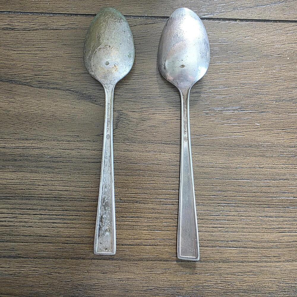 National Silver Co King Edward 3pc Silver-plated Flatware Cake Server & 2 Spoons - Picture 5 of 10